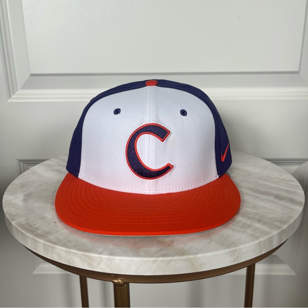 Clemson Baseball Tri Panel Fitted Hat - image 1